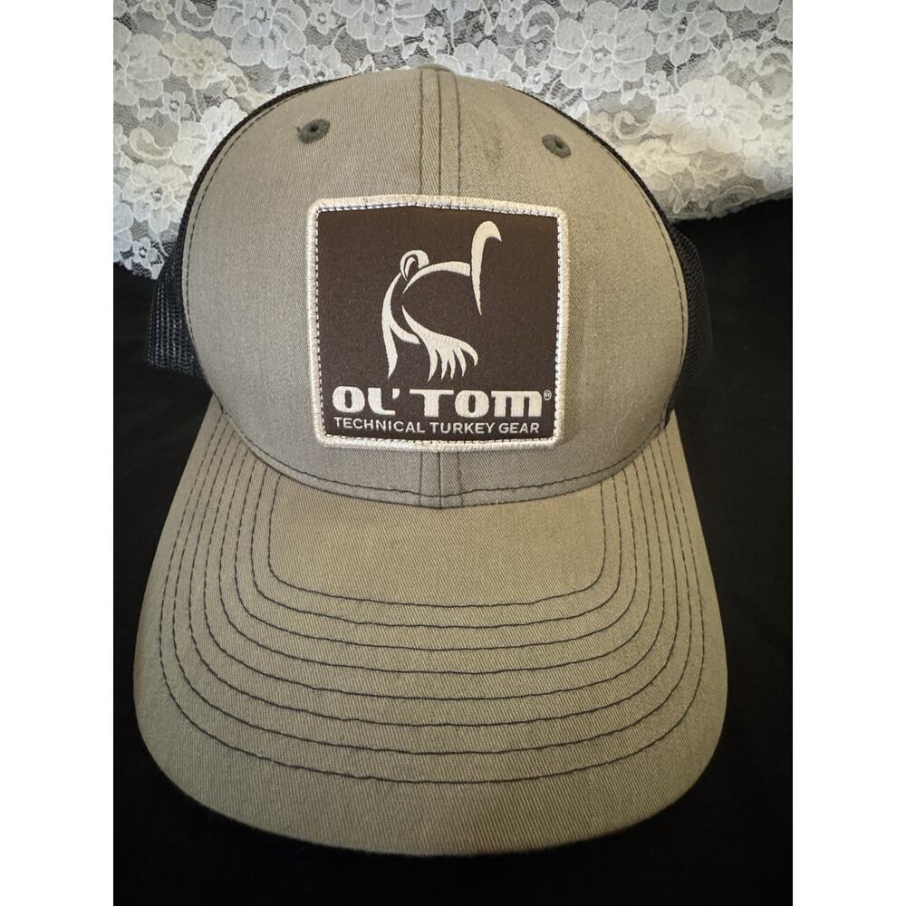 Richardson Hat Ol' Tom Technical Turkey Mesh Back Patch Olive/Black